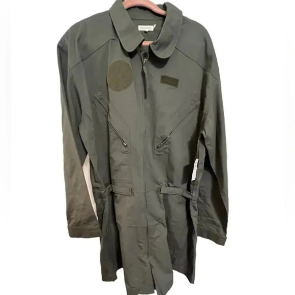 Good American‎ Saks Fifth Avenue Fern Green Jumpsuit NWT - Picture 1 of 9
